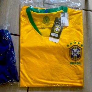 Brand new CBF Brazil top & bottom